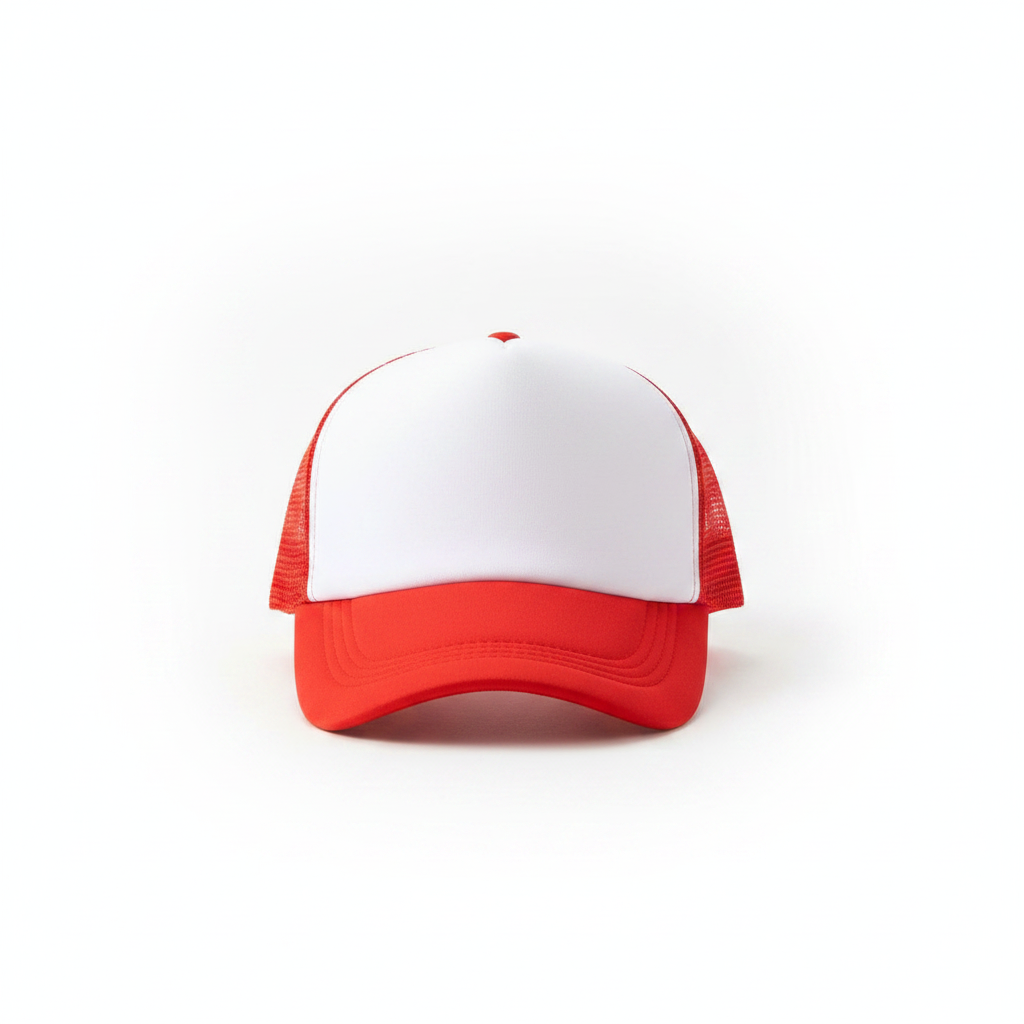 Red & White Trucker Hat