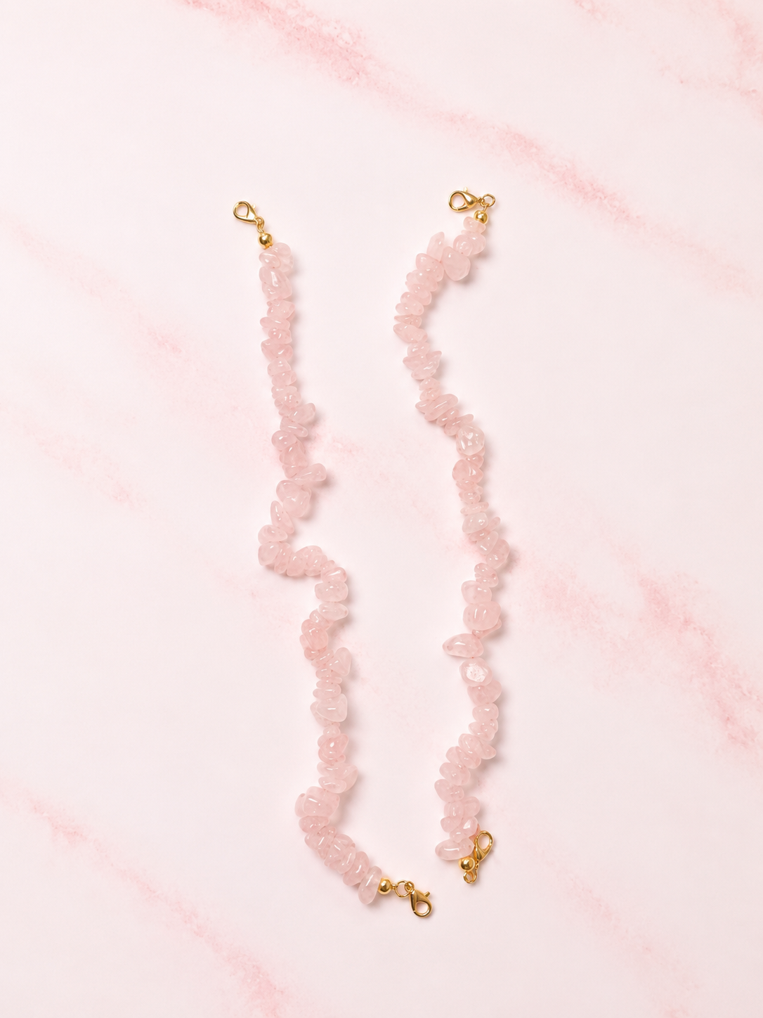 Pink Petal Hat Chain